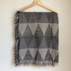 Madewell geometric wool scarf